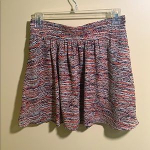 🧡Patterned Flowy Full Tilt Mini Skirt🧡